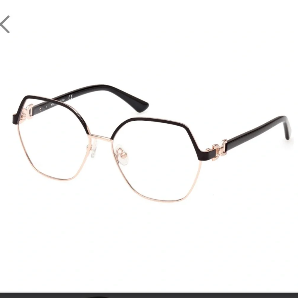 Guess by Marciano GM0391-002 55mm Eyeglasses New In Box with Cloth